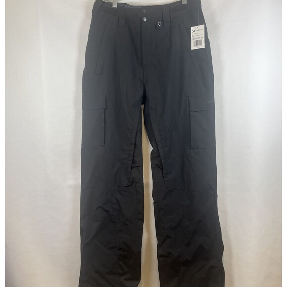 ARCTIX Snowboard Cargo Pants Men's Black Insulated Ski Pants Size M New - Picture 2 of 11